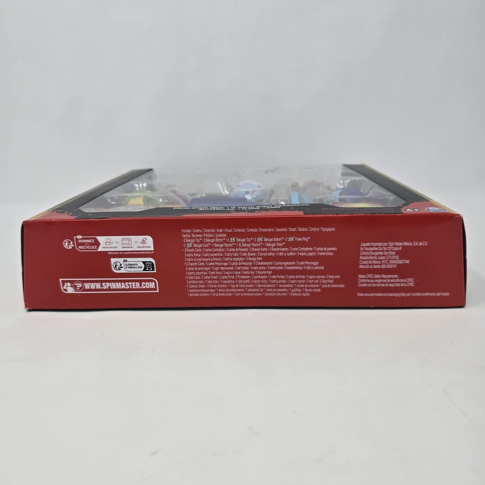 Bakugan Battle Pack Special Attack Trox Dragonoid Butterclaw Flame King Sealed N - Picture 5 of 5